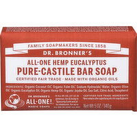 Dr. Bronner's Bar Soap All-One Hemp Eucalyptus - 5 Ounce