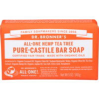 Dr. Bronner's Bar Soap All-One Hemp Tea Tree - 5 Ounce