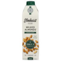 Elmhurst Milk Almond Unsweetened Beverage - 32 Fluid Ounce