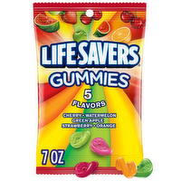 Life Savers 5 Flavors Gummies Candy Bag - 7 Ounce