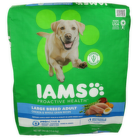 Iams Chicken & Whole Grain Recipe Proactive Health Large Breed Adult Dry Dog Food - 30 Pound