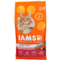 BROOKSHIRE'S Iams Cat Food, Salmon, Healthy Adult - 7 Pound