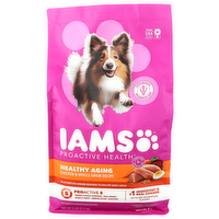 Iams Chicken & Whole Grain Recipe Proactive Health Healthy Aging Dry Dog Food - 5 Pound