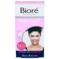 Bioré Biore Nose + Face Deep Cleansing Pore Strips - 14 Count