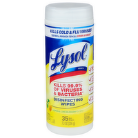 Lysol Lemon & Lime Blossom Brand II Disinfecting Wipes - 0.209 Ounce - 35 Count