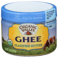 Organic Valley Clarified Butter Ghee 12 Jar Ov - 7.5 Ounce
