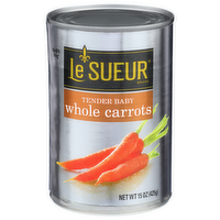 Le Sueur Tender Baby Brand Whole Carrots - 15 Ounce