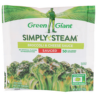 Green Giant Simply Steam Sauced Broccoli & Cheese Sauce - 10 Ounce