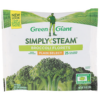 Green Giant Simply Steam Plain Select Broccoli Florets - 10 Ounce
