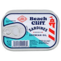 Beach Cliff Savory Served In Soybean Oil Sardines - 3.75 Ounce
