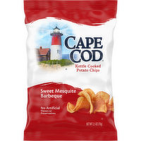 Cape Cod Sweet Mesquite Barbeque Chips - 2.5 Ounce