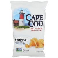 Cape Cod Original Kettle Cooked Potato Chips - 8 Ounce
