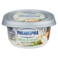 Philadelphia Cream Cheese Spread Chive & Onion - 7.5 Ounce