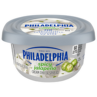 Philadelphia Spicy Jalapeño Cream Cheese Spread, Tub - 7.5 Ounce