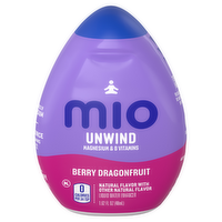 mio Unwind Berry Dragonfruit Liquid Water Enhancer With Magnesium & B Vitamins, Bottle - 1.62 Fluid Ounce