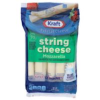 Kraft String Cheese Mozzarella - 12 Ounce