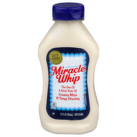 Miracle Whip Creamy Mayo & Tangy Dressing - 12 Fluid Ounce