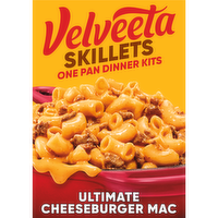 Velveeta Creamy Cheese Sauce With Pasta & Seasonings Skillets Ultimate Cheeseburger Mac - 12.8 Ounce