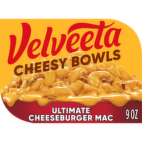Velveeta Cheesy Bowls Elbow Pasta & Beef In A Savory Cheese Sauce - 9 Ounce