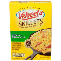 Velveeta Skillets Chicken & Broccoli One Pan Dinner Kits - 13.6 Ounce