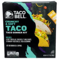 Taco Bell Crunchy & Soft Dinner Kit - 12.77 Ounce