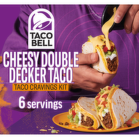 Taco Bell Cheesy Double Decker Dinner Kit - 13.86 Ounce