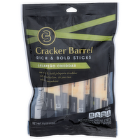 Cracker Barrel Cheese Sticks Jalapeño Cheddar - 0.75 Ounce - 10 Count