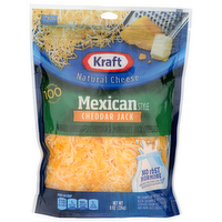 Kraft Mexican Style Cheddar Jack - 8 Ounce