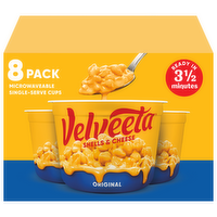 Velveeta Shells & Cheese Original Microwaveable Single Serve Cup - 2.388 Ounce - 8 Count