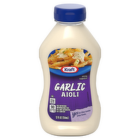 Kraft Garlic Aioli, Bottle - 12 Fluid Ounce