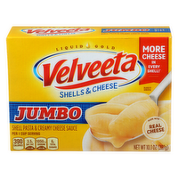 Velveeta Shells & Cheese Jumbo Shell Pasta And Creamy Sauce - 10.1 Ounce
