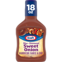 Kraft Sweet Onion Slow-Simmered Barbecue Sauce - 18 Ounce