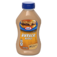 Kraft Burger Aioli, Bottle - 12 Fluid Ounce