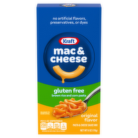 Kraft Gluten Free Original Mac & Cheese Macaroni And Dinner, Box - 6 Ounce
