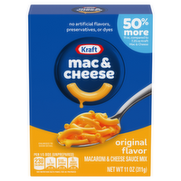 Kraft Original Mac & Cheese Macaroni And Dinner, Box - 11 Ounce