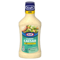 Kraft Lite Classic Caesar Dressing, Bottle - 16 Fluid Ounce