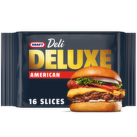 Kraft Pasteurized Process American Cheese Deli Deluxe - 12 Ounce