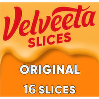 Velveeta Slices Pasteurized Recipe Cheese Product Original - 12 Ounce