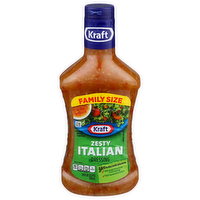 Kraft Zesty Italian Family Size Dressing - 24 Fluid Ounce