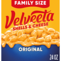 Kraft Velveeta Family Size Original Shells & Cheese Pasta - 24 Ounce