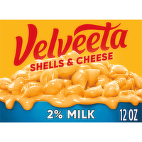 Kraft Velveeta Shells & 2% Milk Cheese Pasta - 12 Ounce