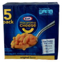 Kraft Original Flavor Macaroni & Cheese Dinner - 7.25 Ounce - 5 Count