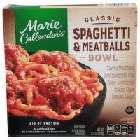 Marie Callender's Classic Spaghetti & Meatballs Bowls - 12.4 Ounce