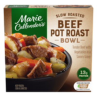 Marie Callender's Slow Roasted Beef Pot Roast Bowl, Single Serve Frozen Meal - 11 Ounce