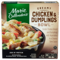 Marie Callender's Bowl Creamy Chicken & Dumplings - 12 Ounce