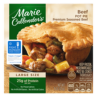 Marie Callender's Beef Pot Pie Large Size Frozen Meal - 15 Ounce