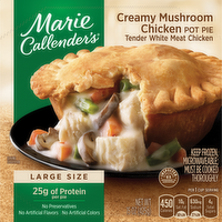 Marie Callender's Creamy Mushroom Chicken Pot Pie, Frozen Meal - 15 Ounce