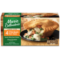 Marie Callender's Tender White Meat Chicken Pot Pies - 60 Ounce