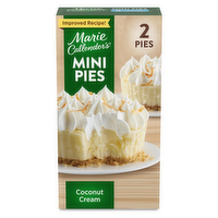 Marie Callender's Mini Coconut Cream Pies - 7.5 Ounce