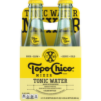 Topo Chico Mixer Club Soda Glass Bottles, , 4 Pack - 28.4 Fluid Ounce